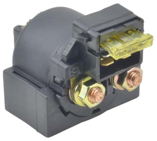 Small Motor Starter Solenoid, Suits Kawasaki