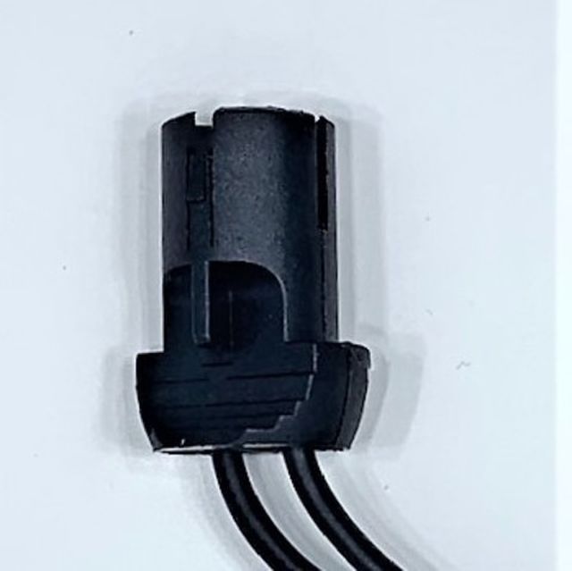 Wedge Bulb Holder, Plastic - Euro type
