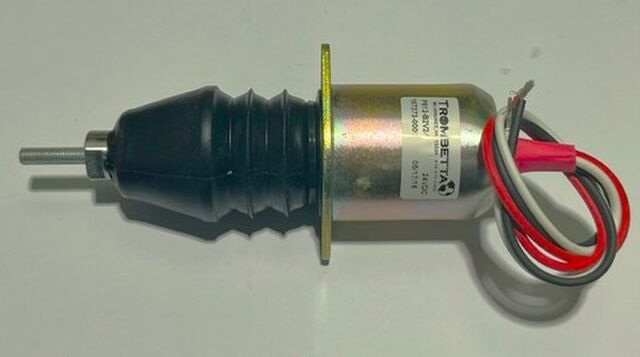 Engine Shut Down Solenoid 24V 3 Wire