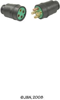 Pollak 4 Pole Connector assembly