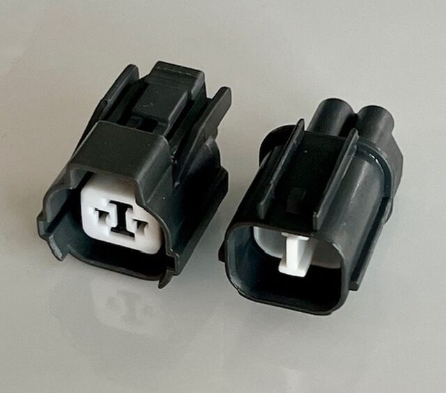 Engine Management Plug & Socket 2 Pin Set